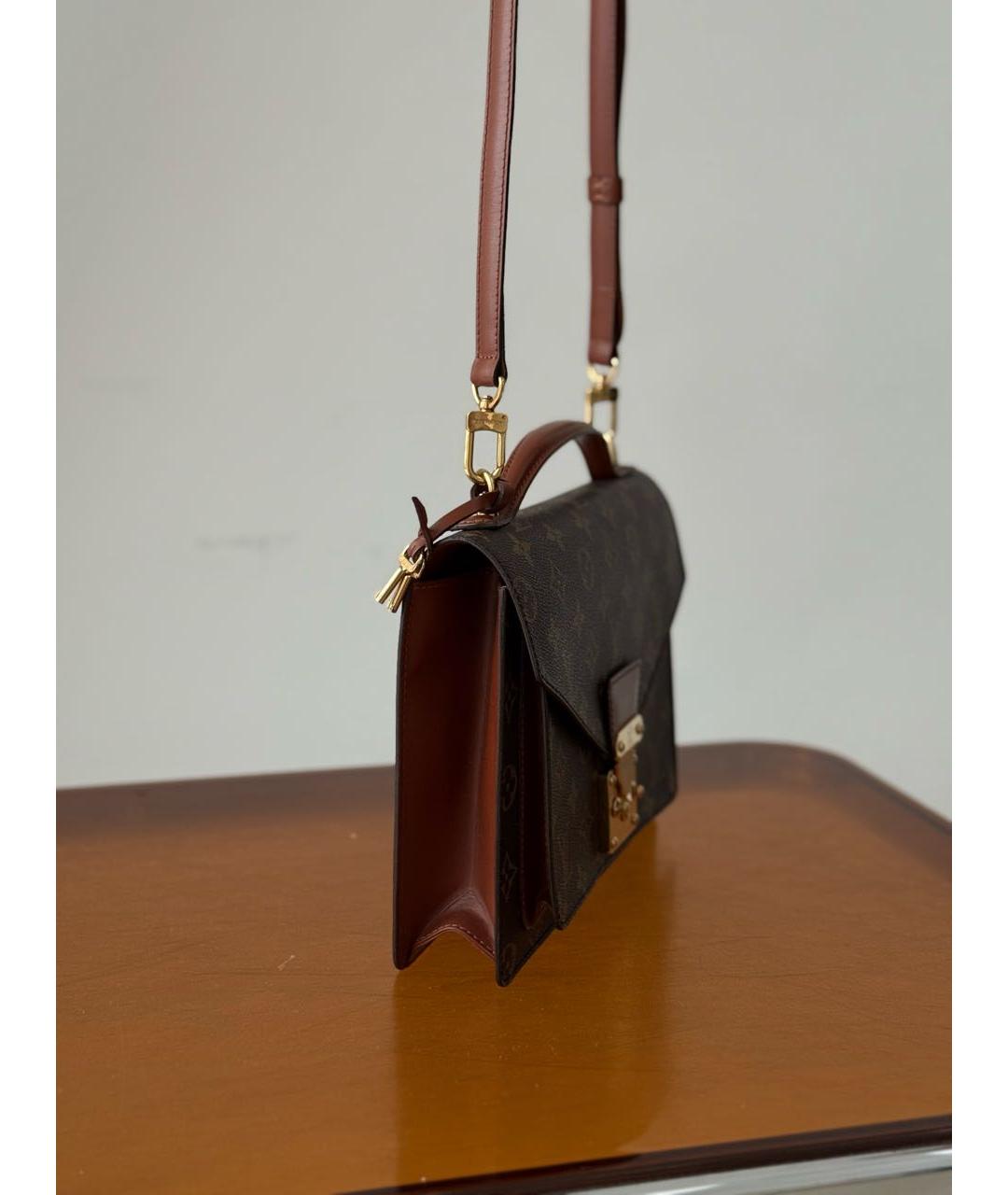 LOUIS VUITTON Коричневая сумка через плечо, фото 2