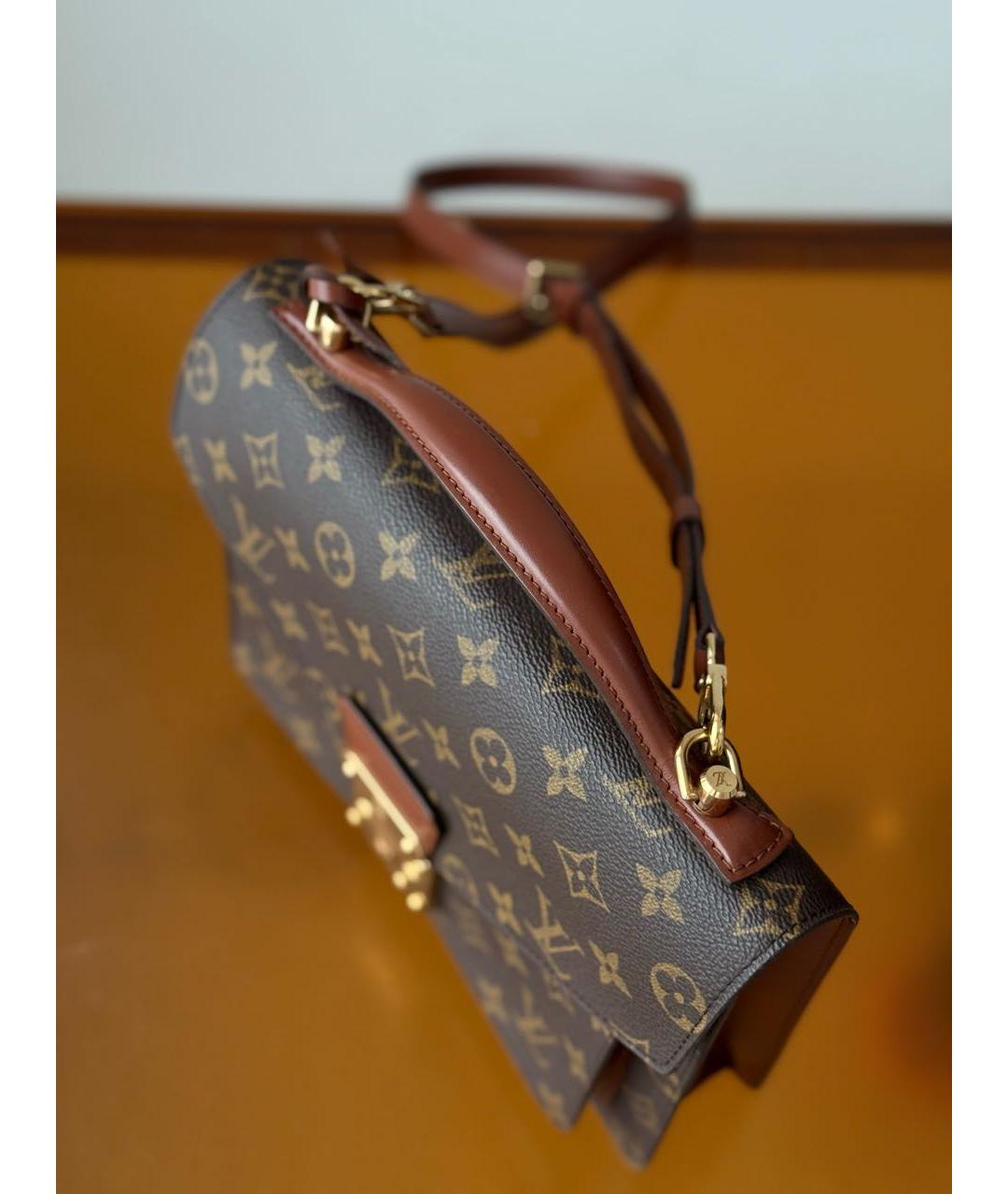 LOUIS VUITTON Коричневая сумка через плечо, фото 6