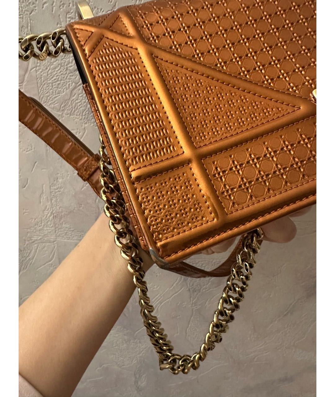 CHRISTIAN DIOR Кожаная сумка через плечо, фото 6