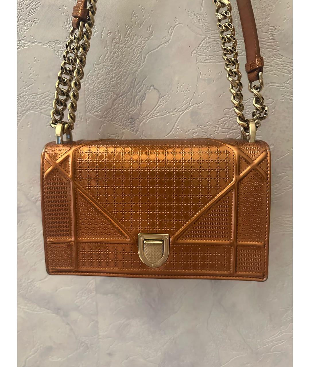 CHRISTIAN DIOR Кожаная сумка через плечо, фото 2