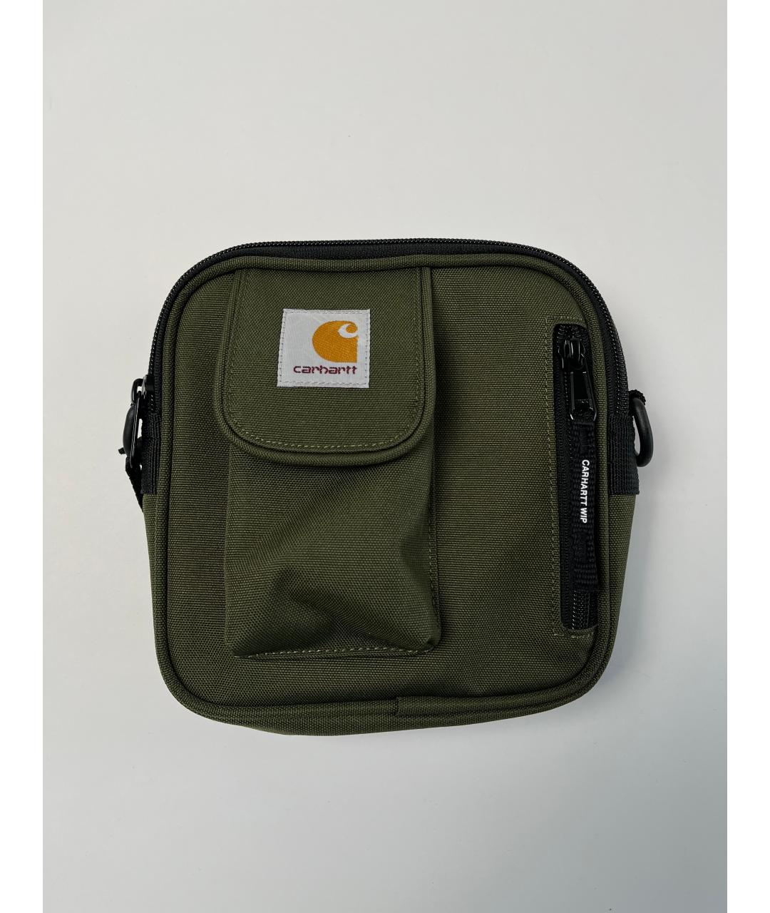 CARHARTT WIP Зеленая тканевая сумка на плечо, фото 2