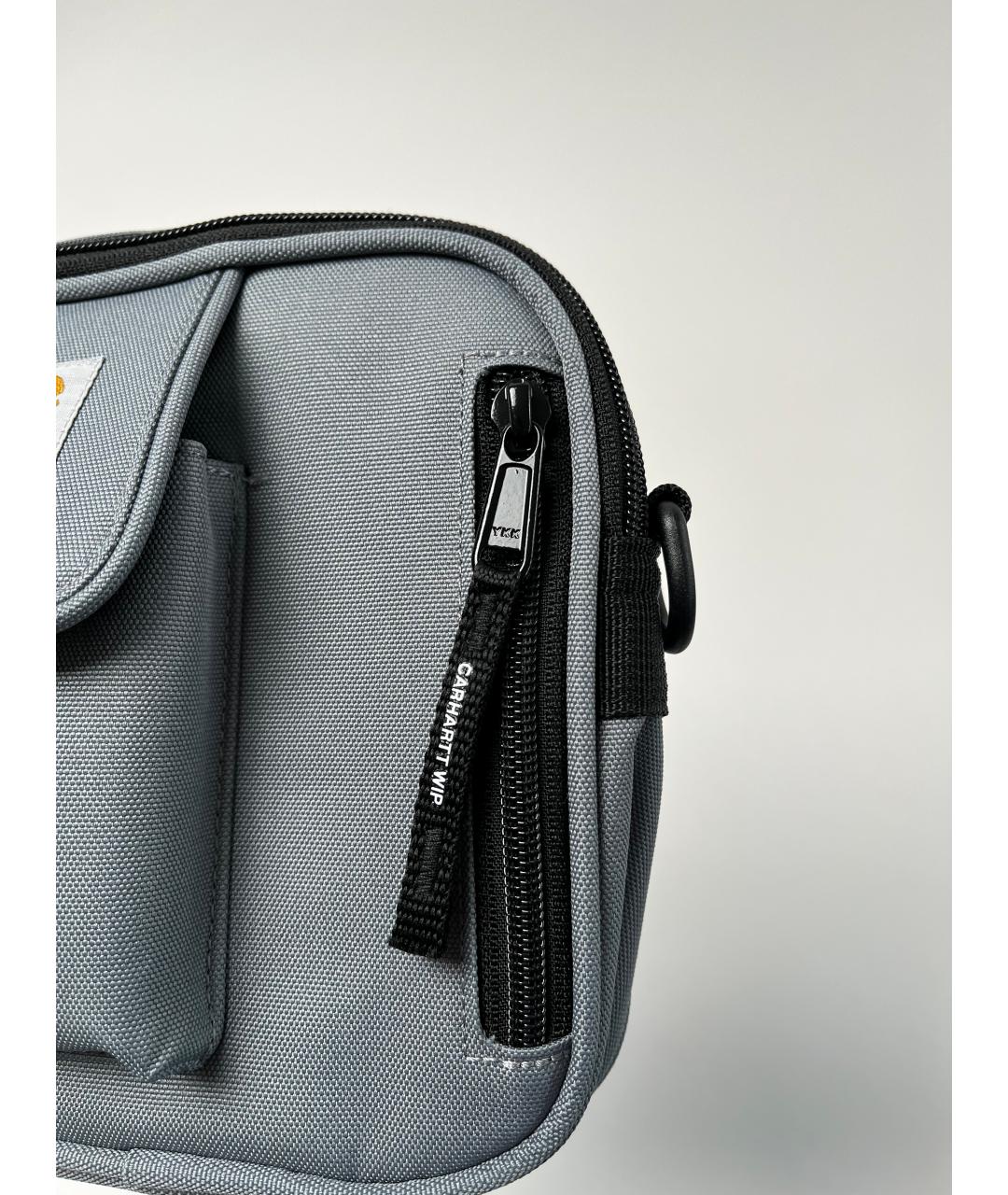 CARHARTT WIP Серая тканевая сумка на плечо, фото 4