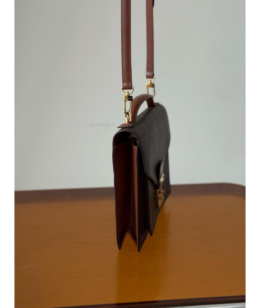 LOUIS VUITTON Коричневая сумка через плечо, фото 3