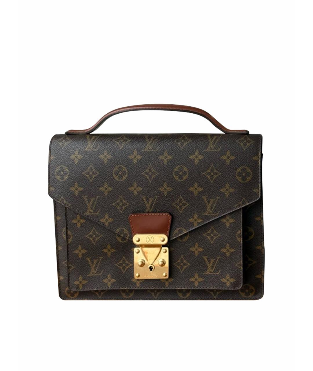 LOUIS VUITTON Коричневая сумка через плечо, фото 1