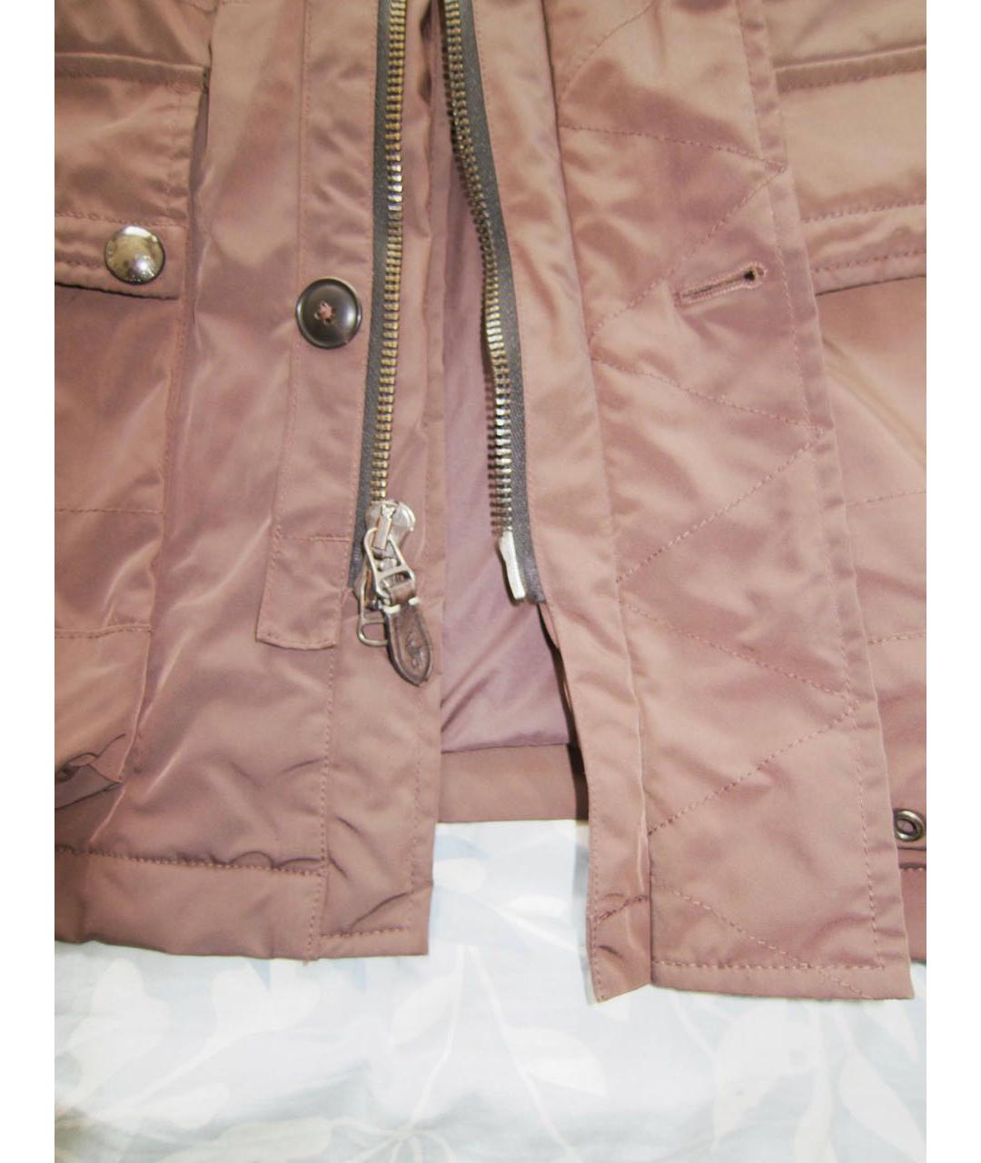 POLO RALPH LAUREN Коричневая полиэстеровая куртка, фото 4