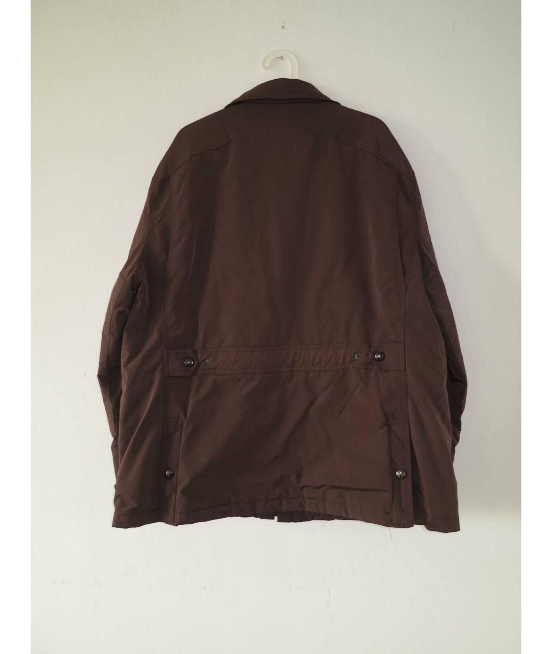 POLO RALPH LAUREN Коричневая полиэстеровая куртка, фото 2