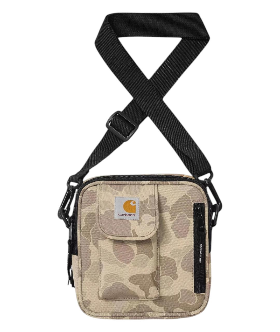 CARHARTT WIP Бежевая тканевая сумка на плечо, фото 1