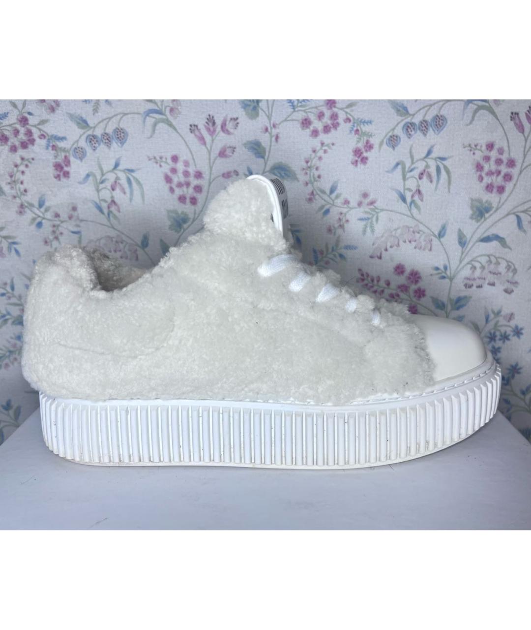 MIU MIU Белые кеды, фото 8