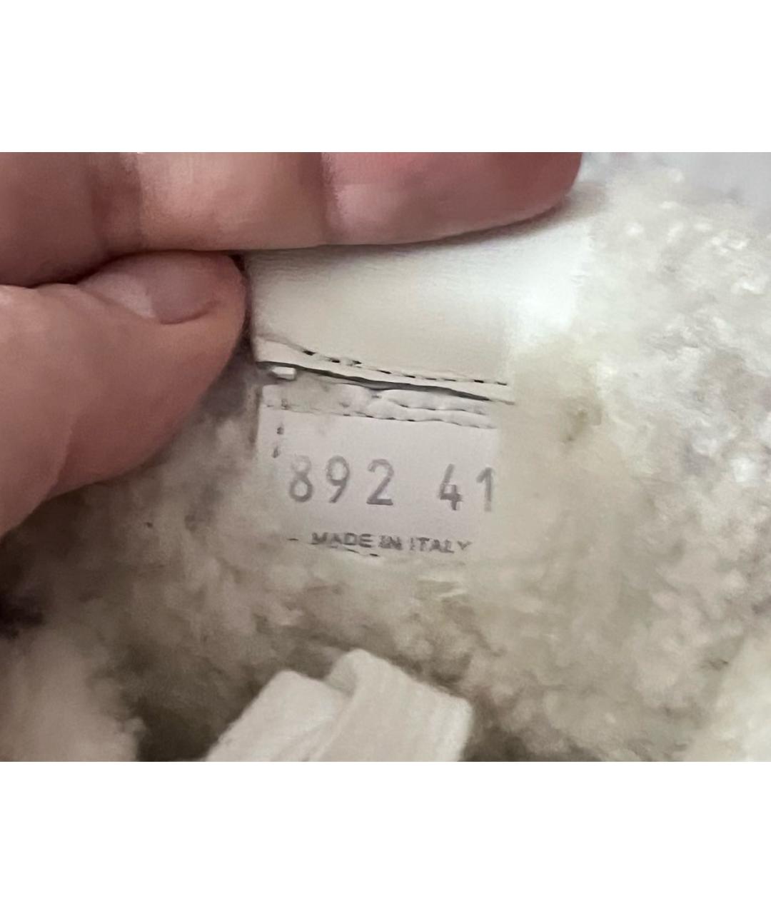 MIU MIU Белые кеды, фото 6