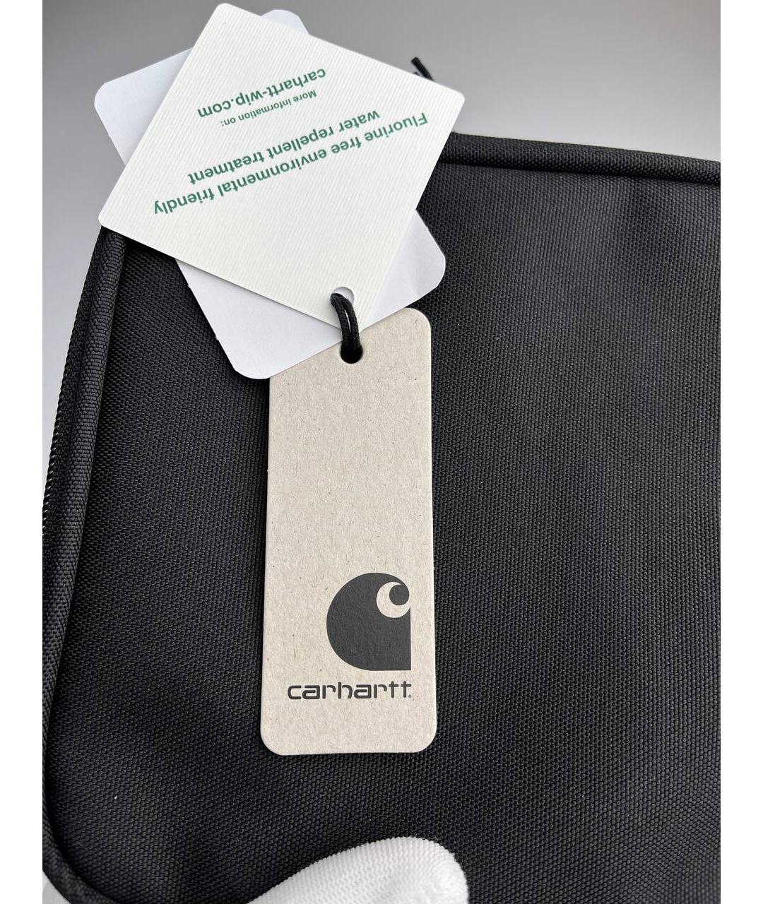 CARHARTT WIP Черная тканевая сумка на плечо, фото 5