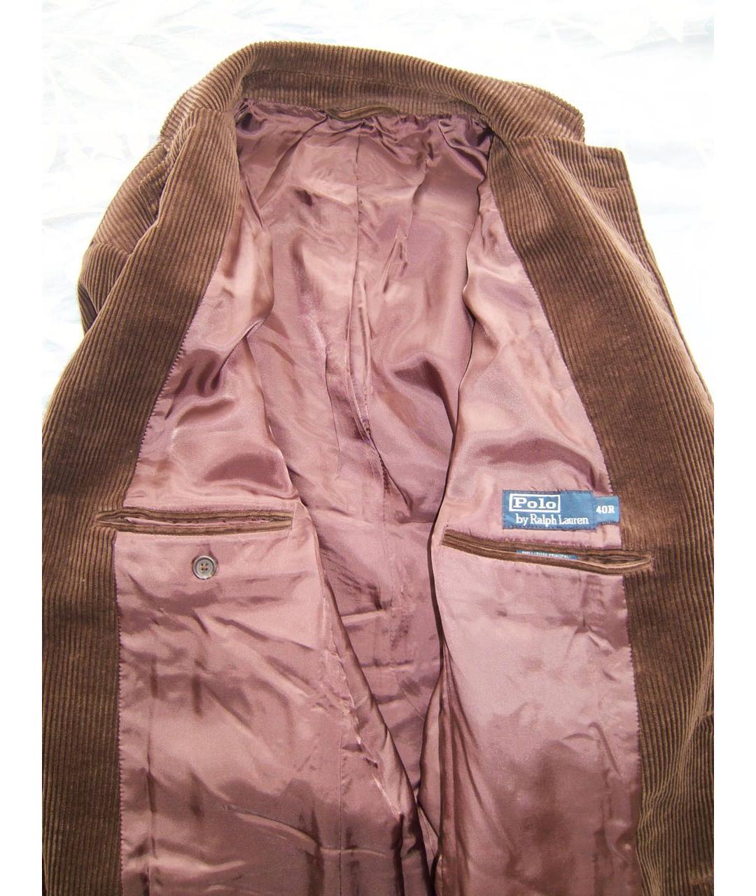 POLO RALPH LAUREN Коричневый пиджак, фото 3