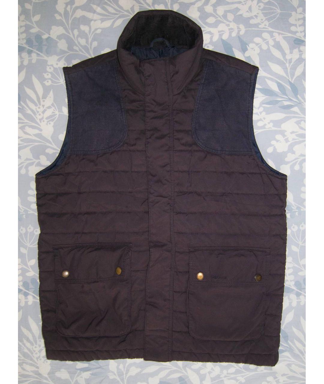 BARBOUR Темно-синий жилет, фото 7