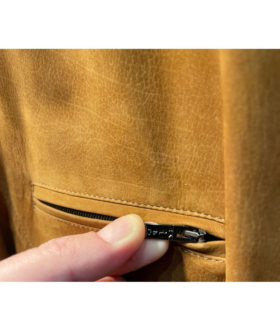 KITON Коричневая замшевая куртка, фото 6