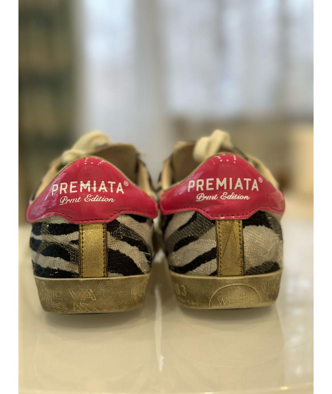 PREMIATA Мульти кожаные кеды, фото 4