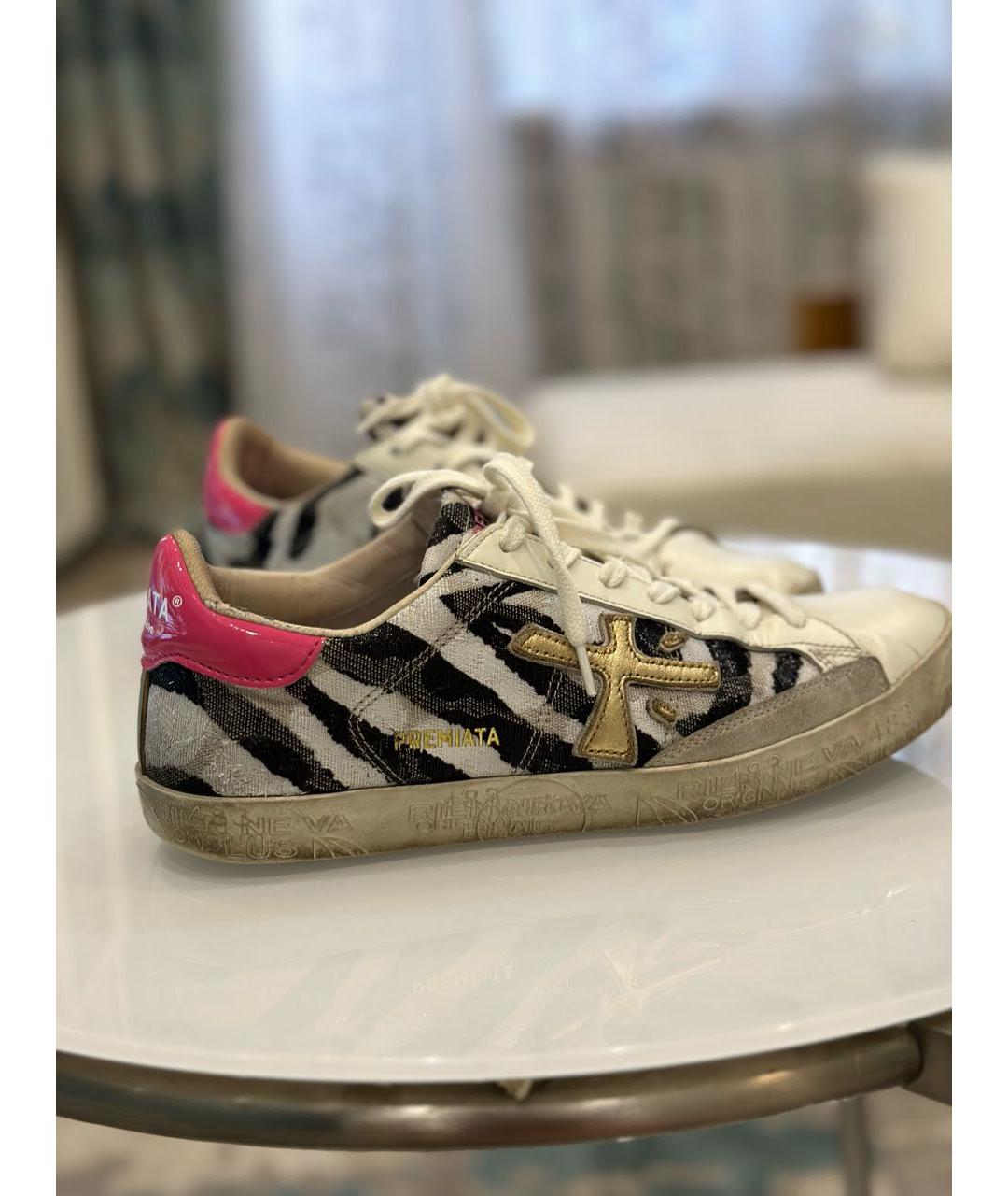 PREMIATA Мульти кожаные кеды, фото 5