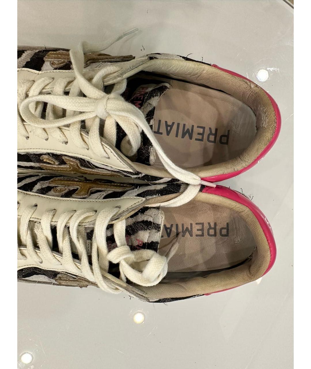 PREMIATA Мульти кожаные кеды, фото 3