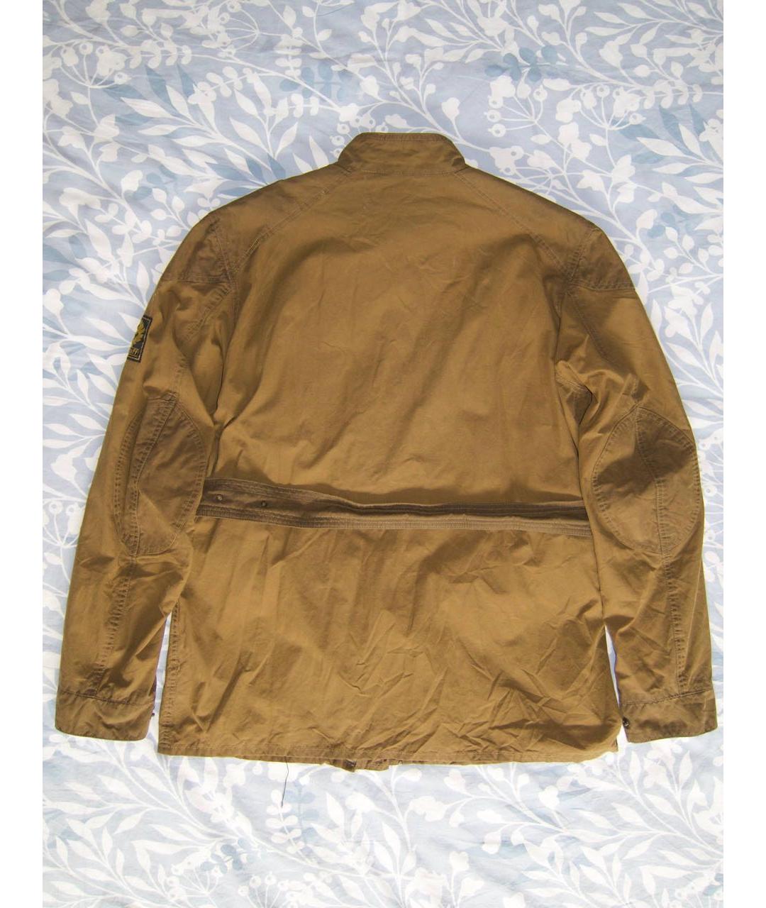 BARBOUR Горчичная хлопковая куртка, фото 2