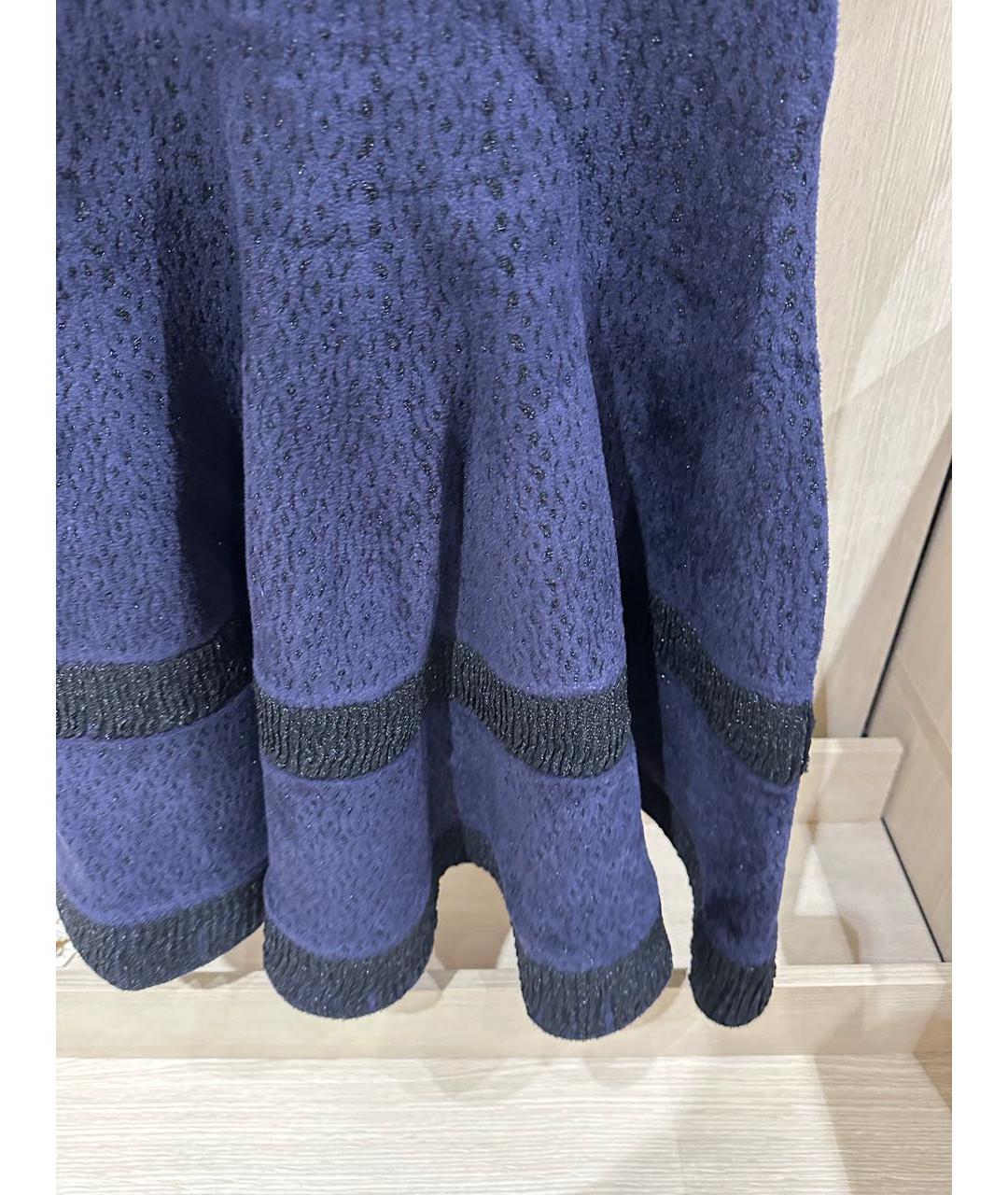 ALAIA Темно-синее коктейльное платье, фото 3