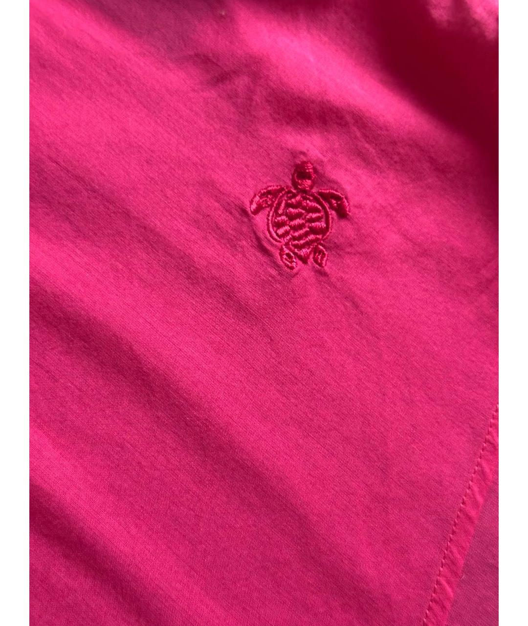 VILEBREQUIN Фуксия хлопковая кэжуал рубашка, фото 5