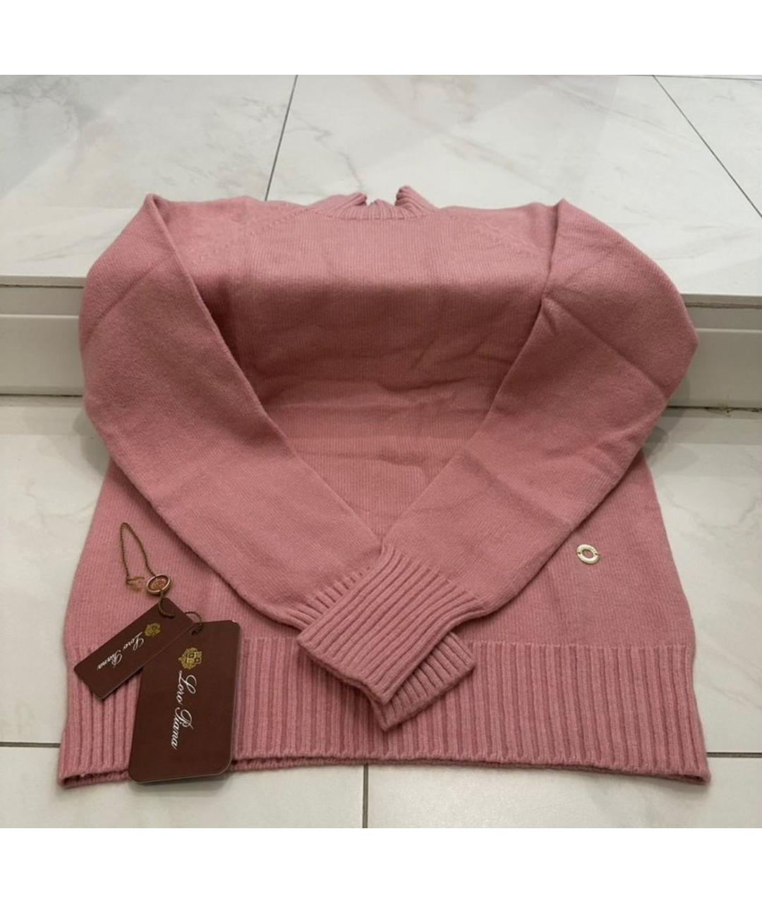 LORO PIANA Коралловая кашемировая водолазка, фото 2