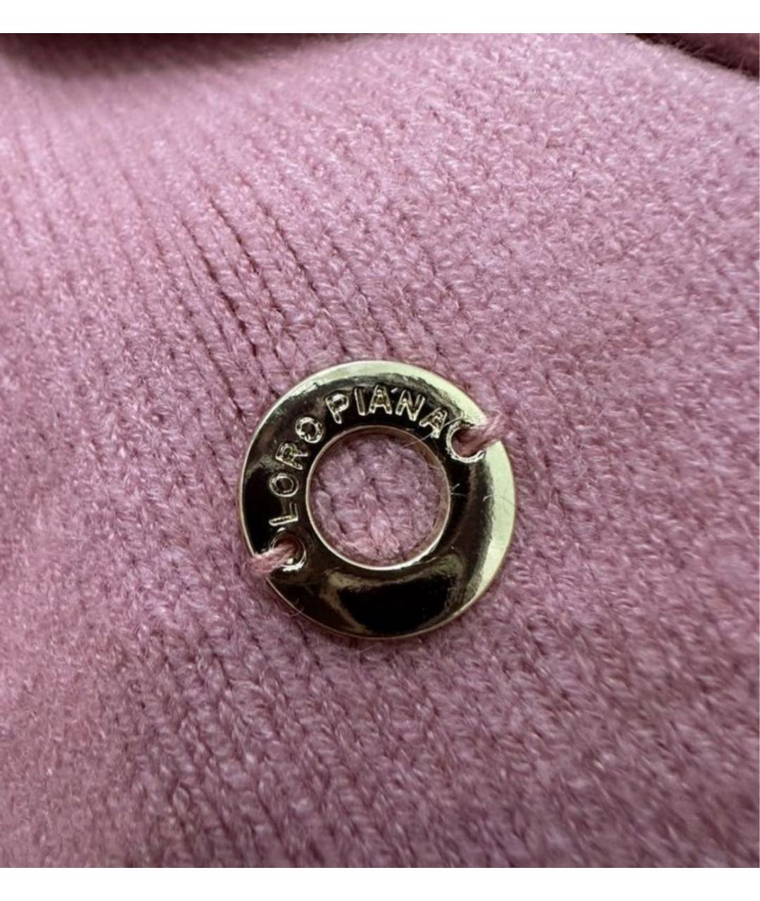 LORO PIANA Коралловая кашемировая водолазка, фото 6