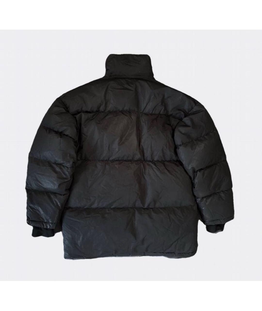 BALENCIAGA Черный полиэстеровый пуховик, фото 2