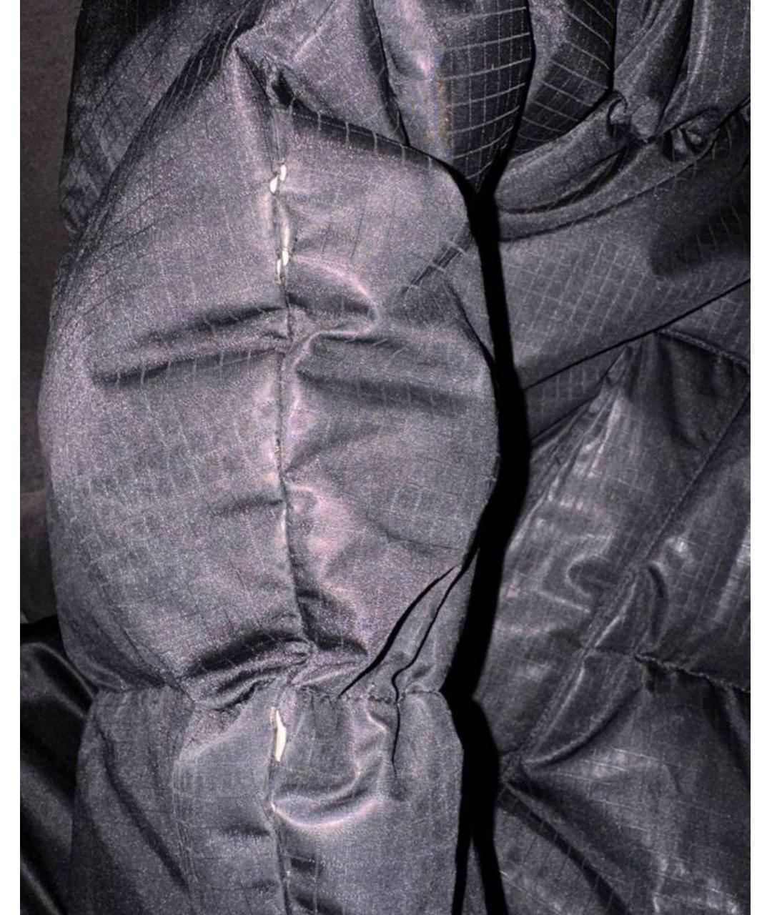 BALENCIAGA Черный полиэстеровый пуховик, фото 7