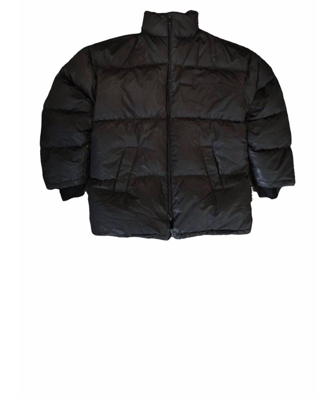 BALENCIAGA Черный полиэстеровый пуховик, фото 1