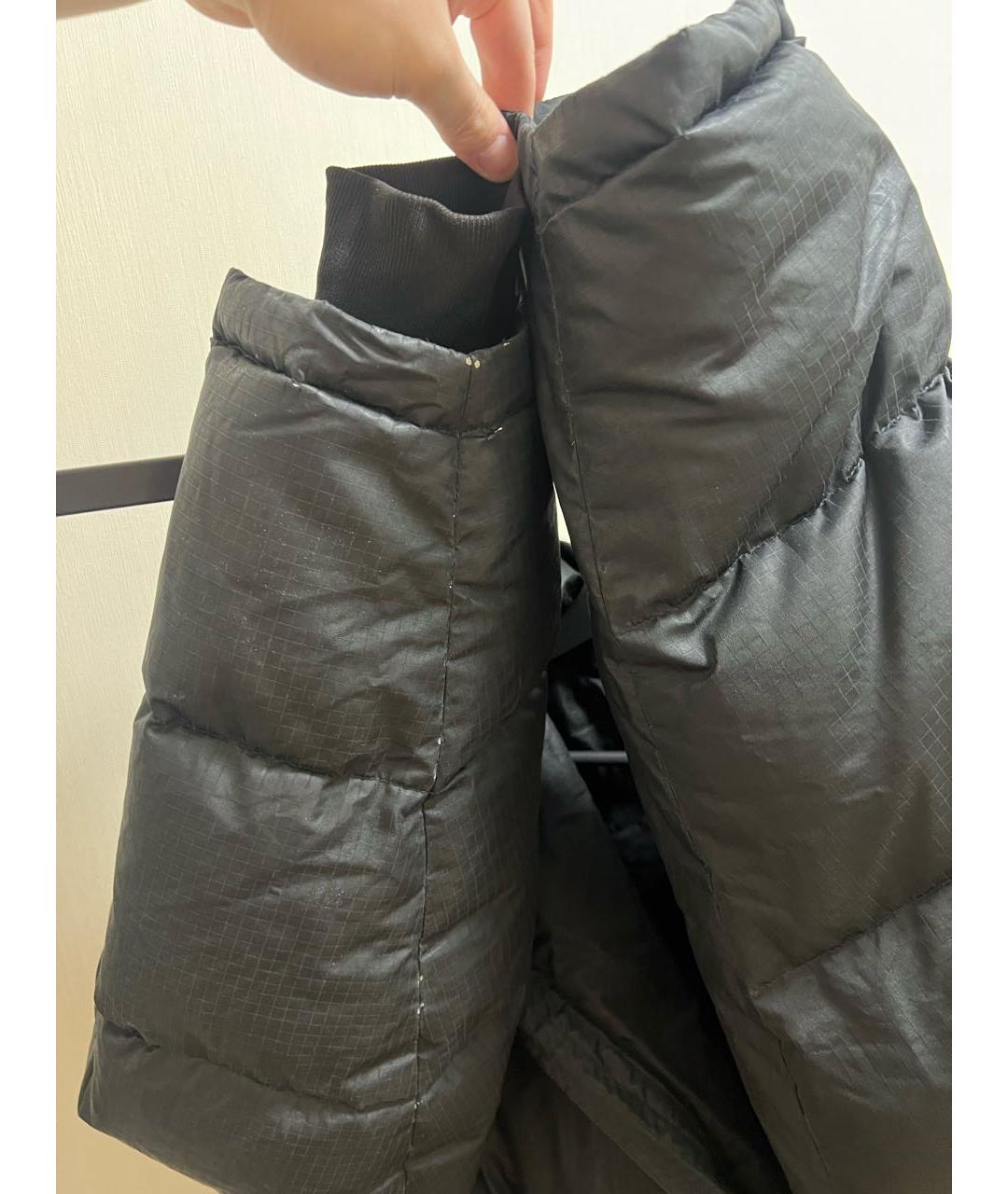 BALENCIAGA Черный полиэстеровый пуховик, фото 5
