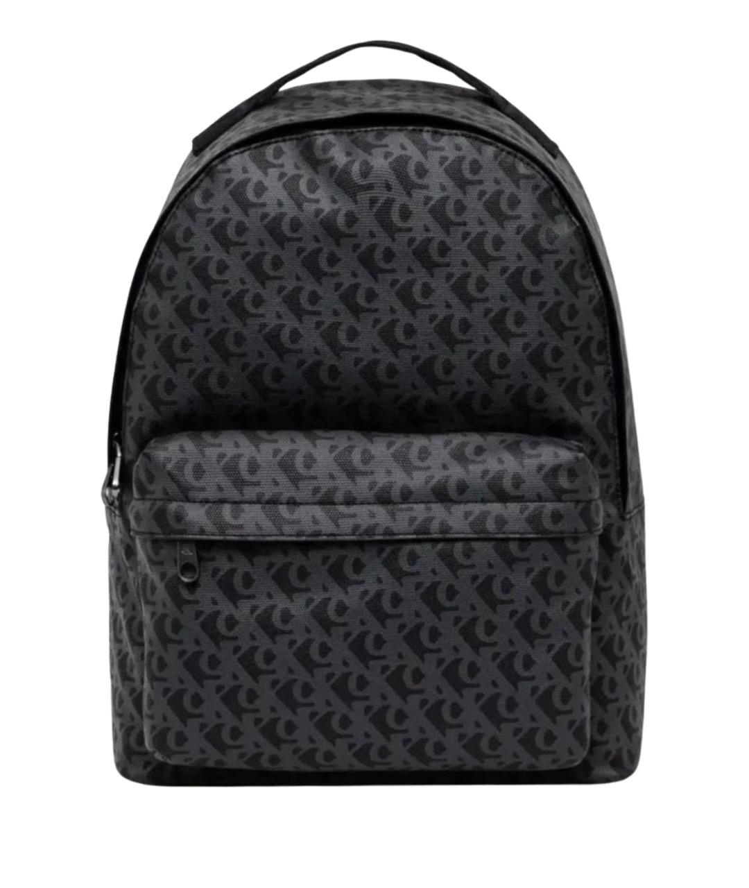 CALVIN KLEIN Черный рюкзак из искусственной кожи, фото 1