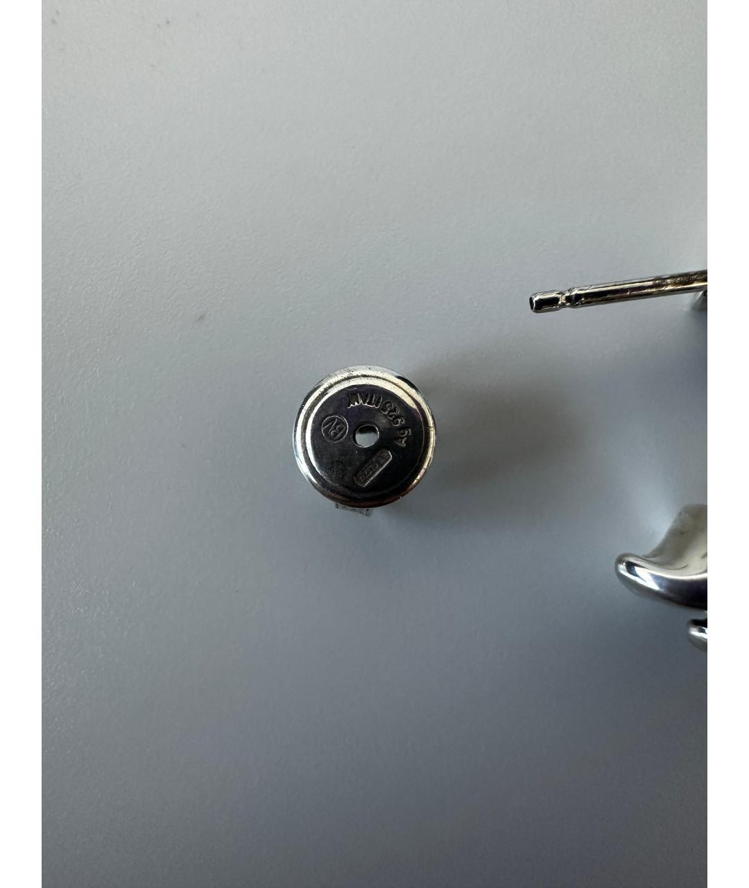 BOTTEGA VENETA Серебряные серебряные серьги, фото 4