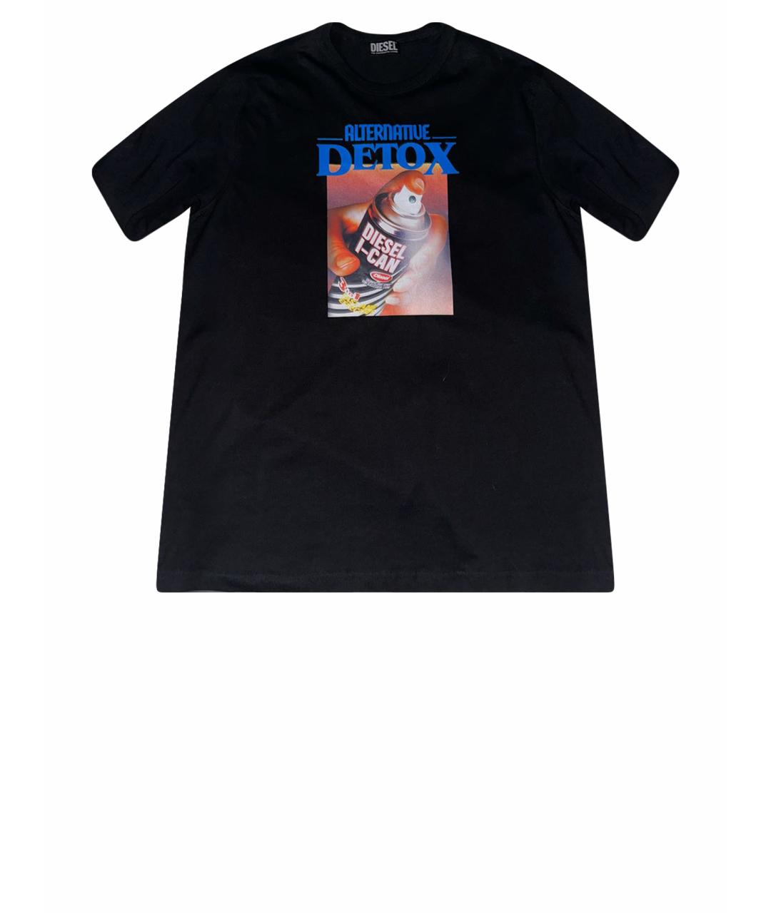 DIESEL Черная хлопковая майка, фото 1