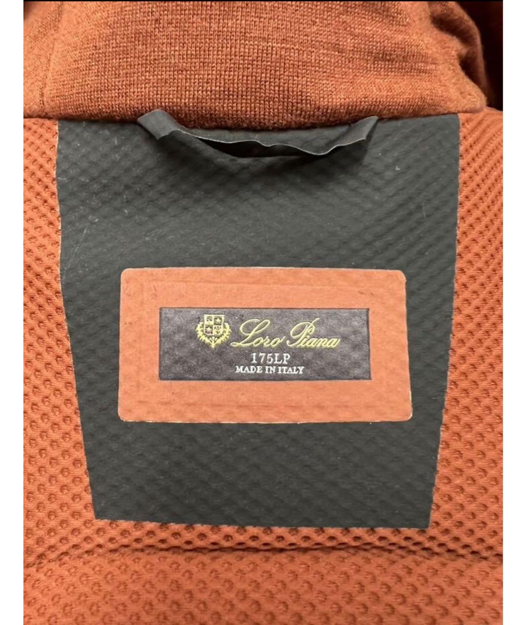 LORO PIANA Антрацитовый полиамидовый пуховик, фото 5