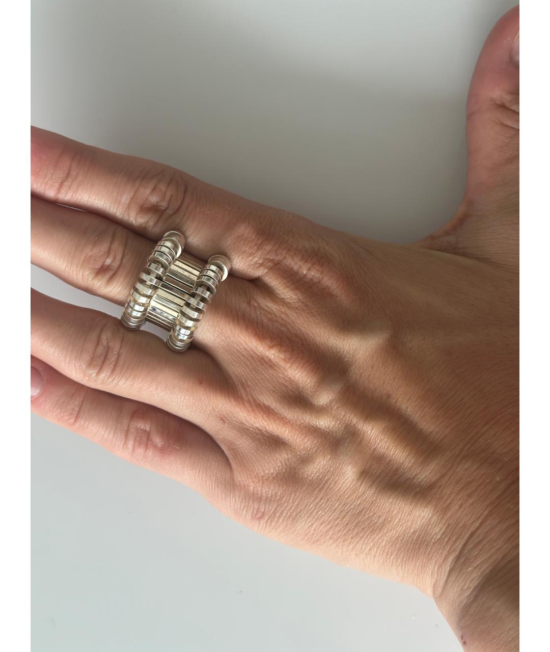 BOTTEGA VENETA Серебряное серебряное кольцо, фото 3