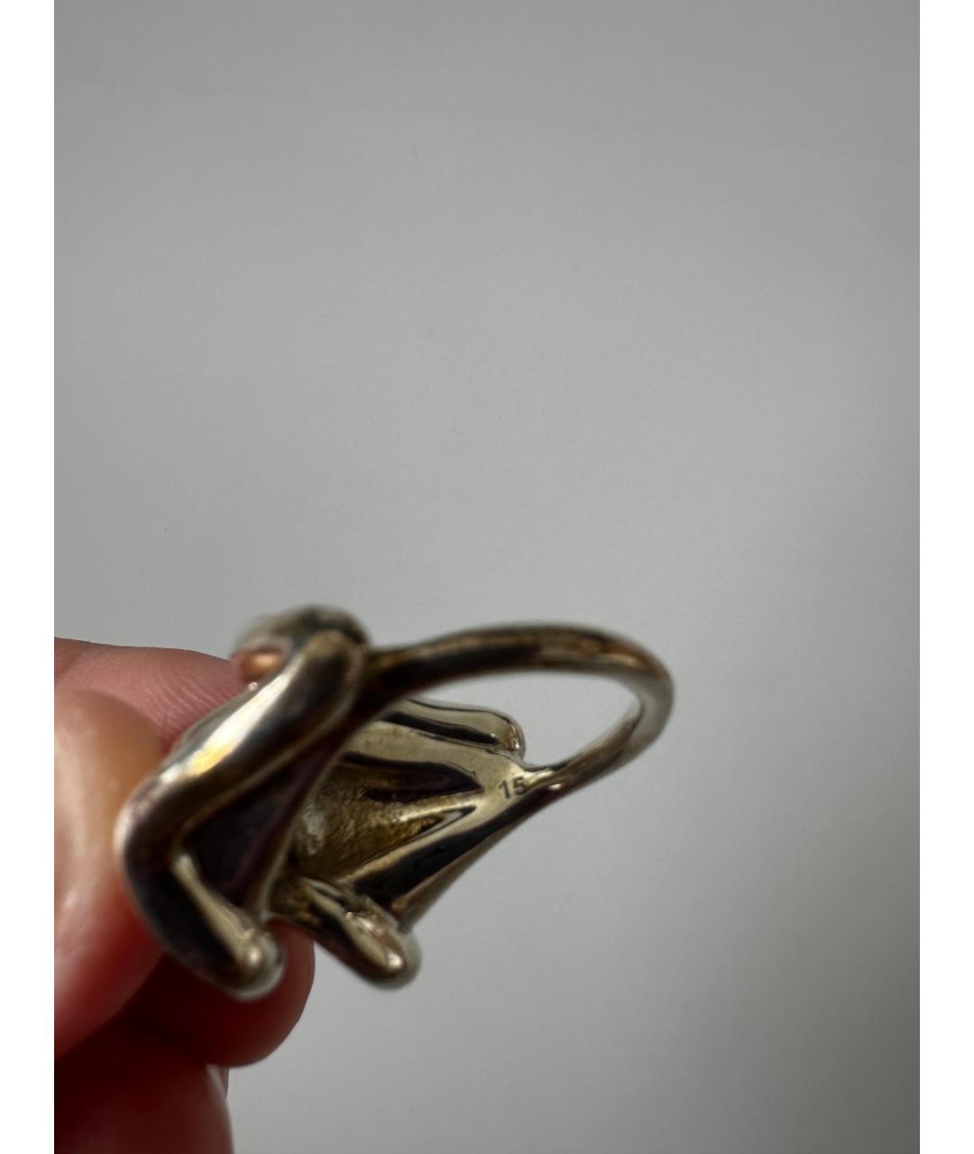 BOTTEGA VENETA Серебряное серебряное кольцо, фото 5