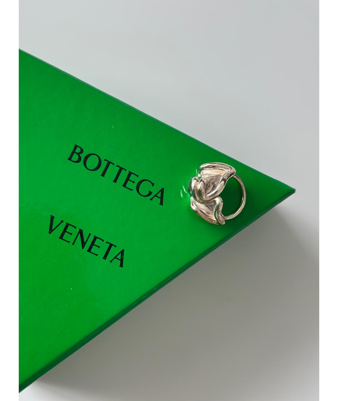 BOTTEGA VENETA Серебряное серебряное кольцо, фото 2