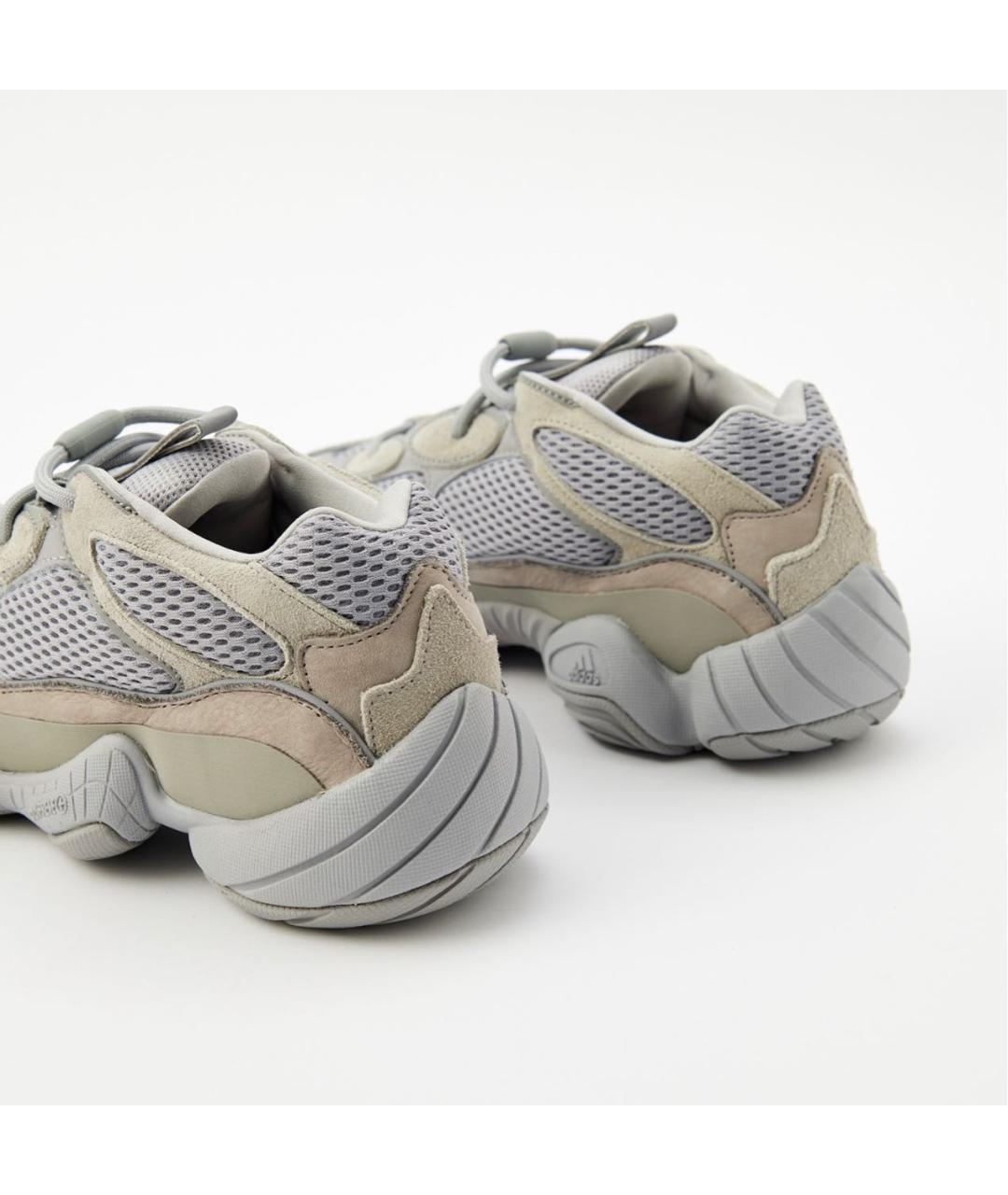 ADIDAS YEEZY Серые замшевые кроссовки, фото 4