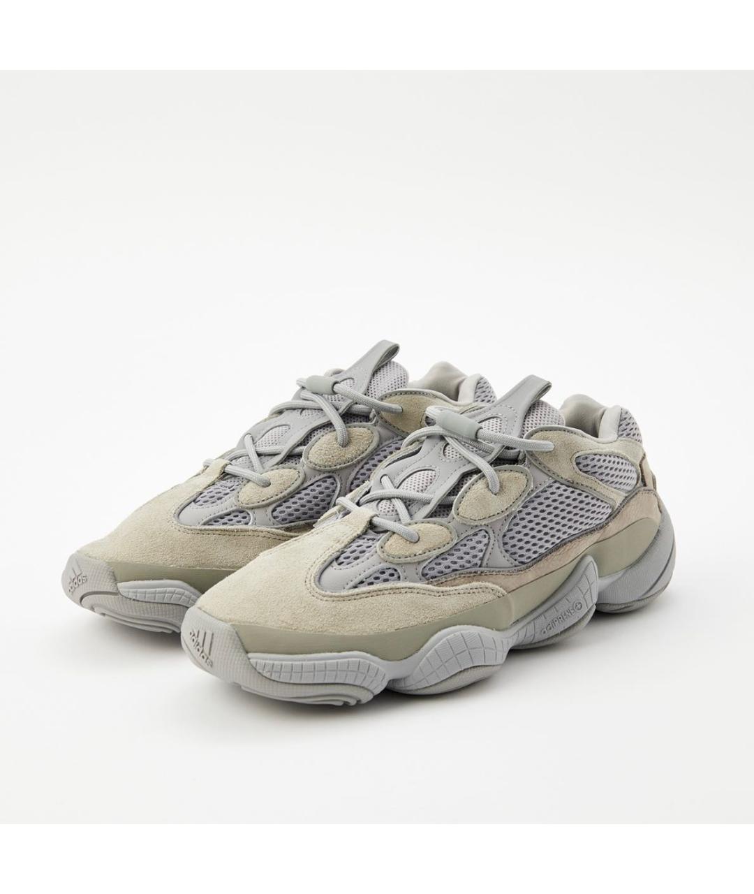 ADIDAS YEEZY Серые замшевые кроссовки, фото 2