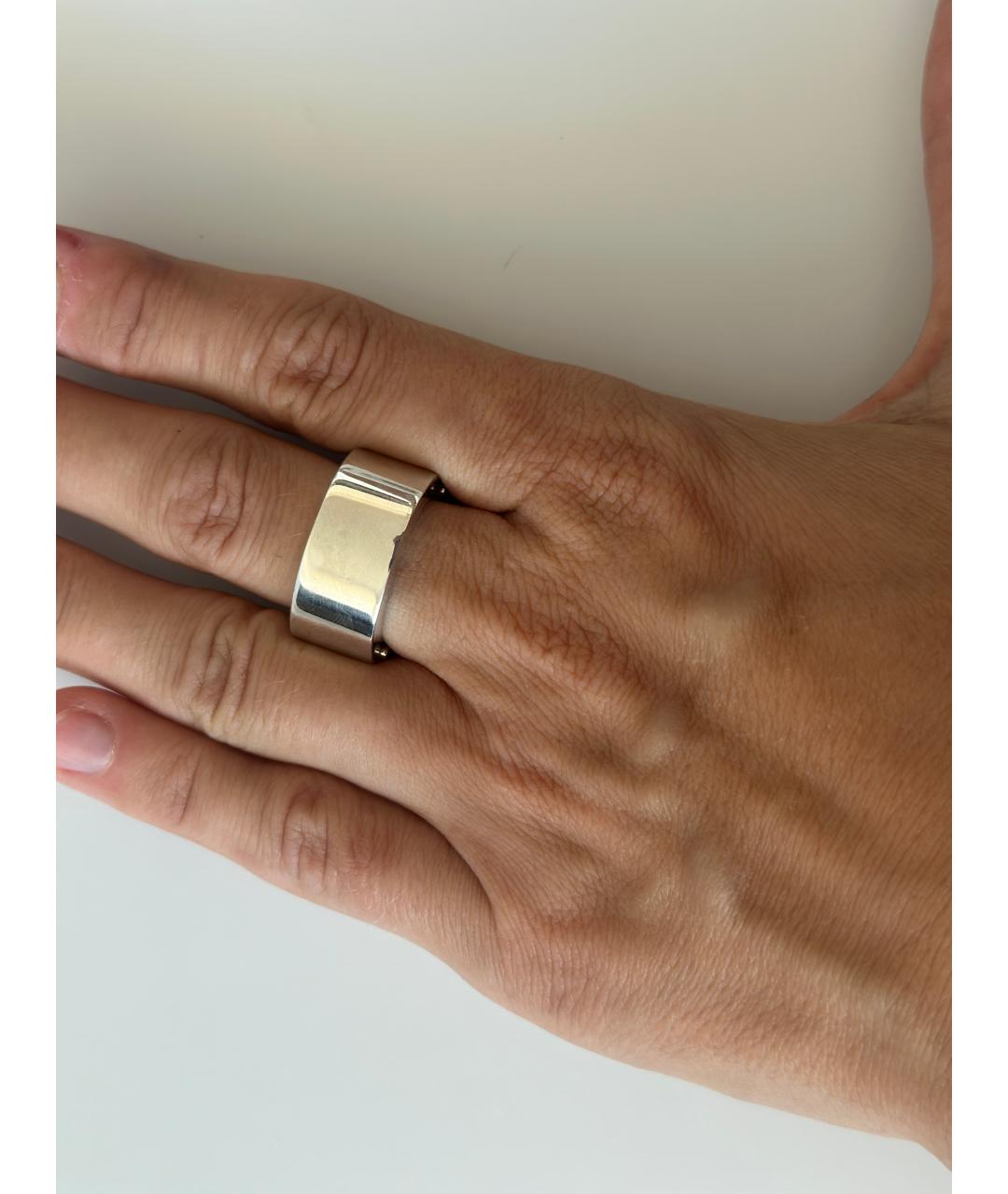 BOTTEGA VENETA Серебряное серебряное кольцо, фото 6