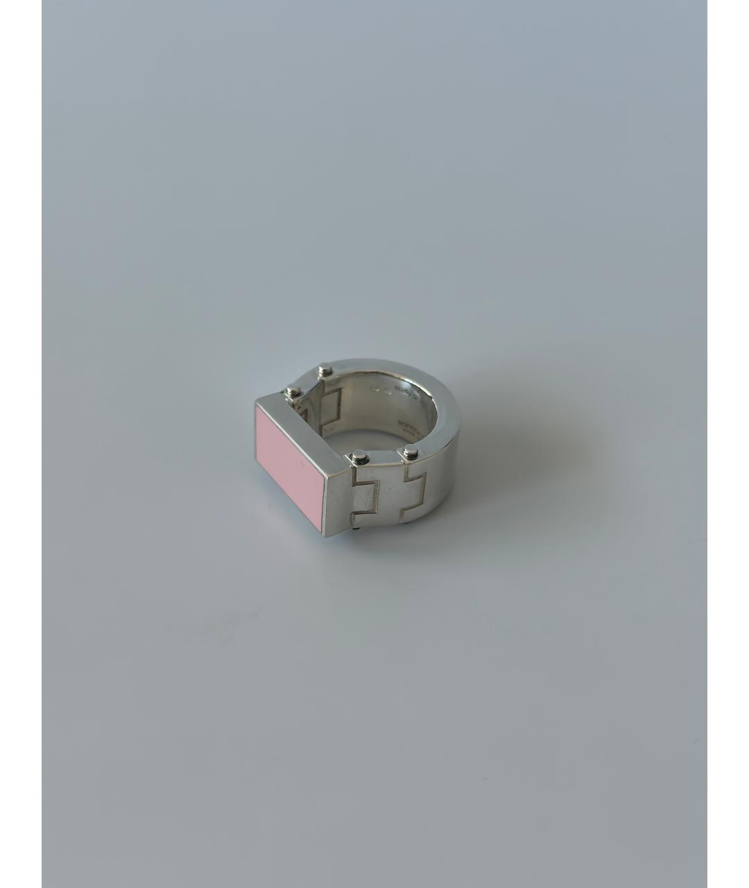 BOTTEGA VENETA Серебряное серебряное кольцо, фото 7