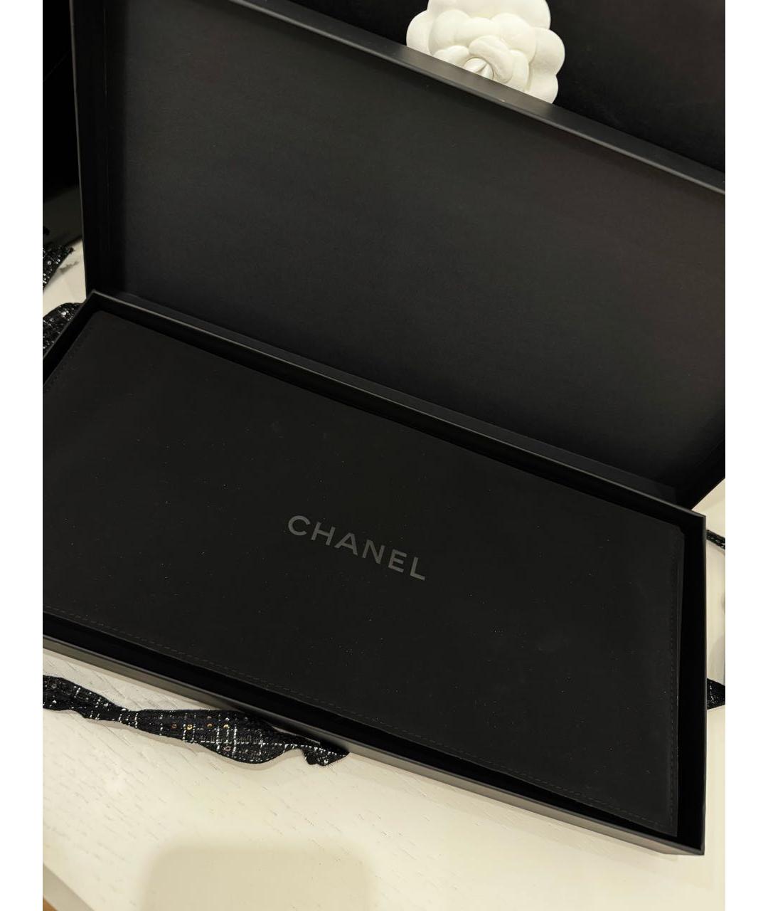 CHANEL Золотое металлическое колье, фото 5