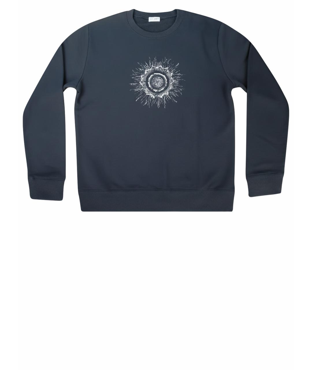 SAINT LAURENT Черный хлопковый джемпер / свитер, фото 1