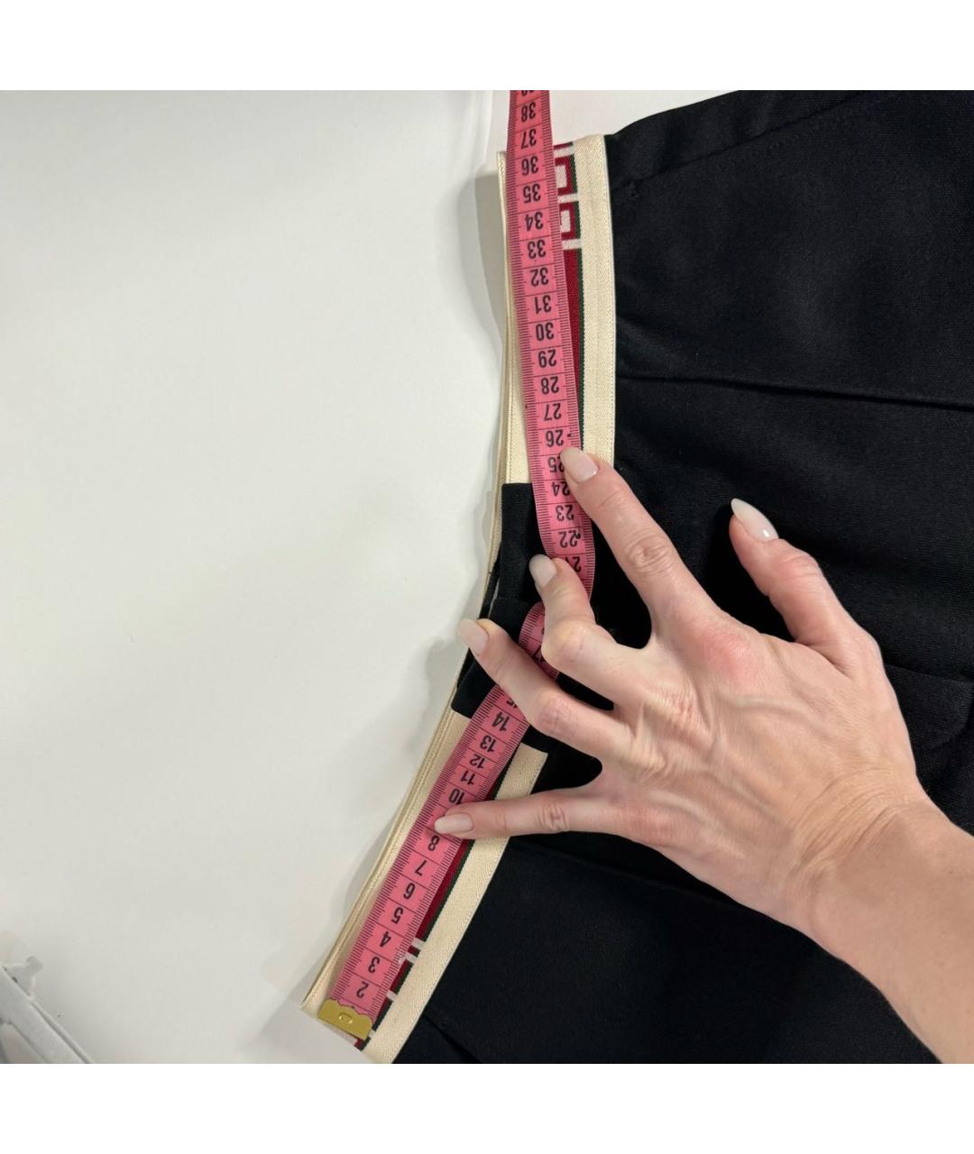 GUCCI Черные хлопковые кюлоты, фото 7