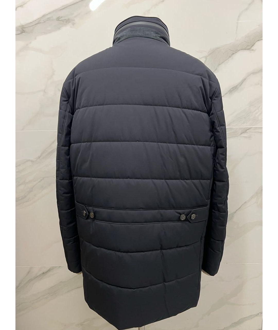 LORO PIANA Черный полиамидовый пуховик, фото 2