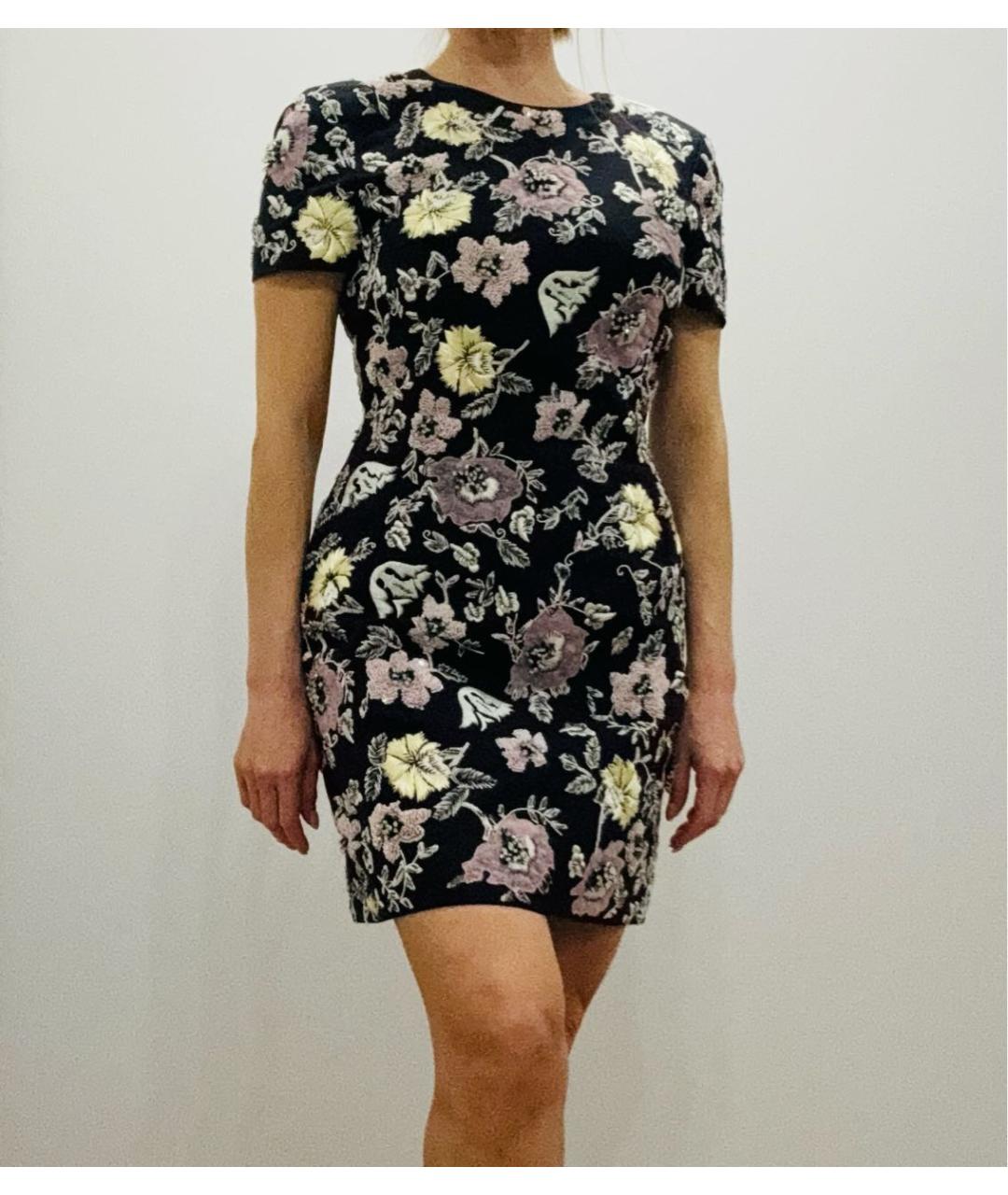 CHRISTIAN DIOR Черное хлопковое коктейльное платье, фото 2