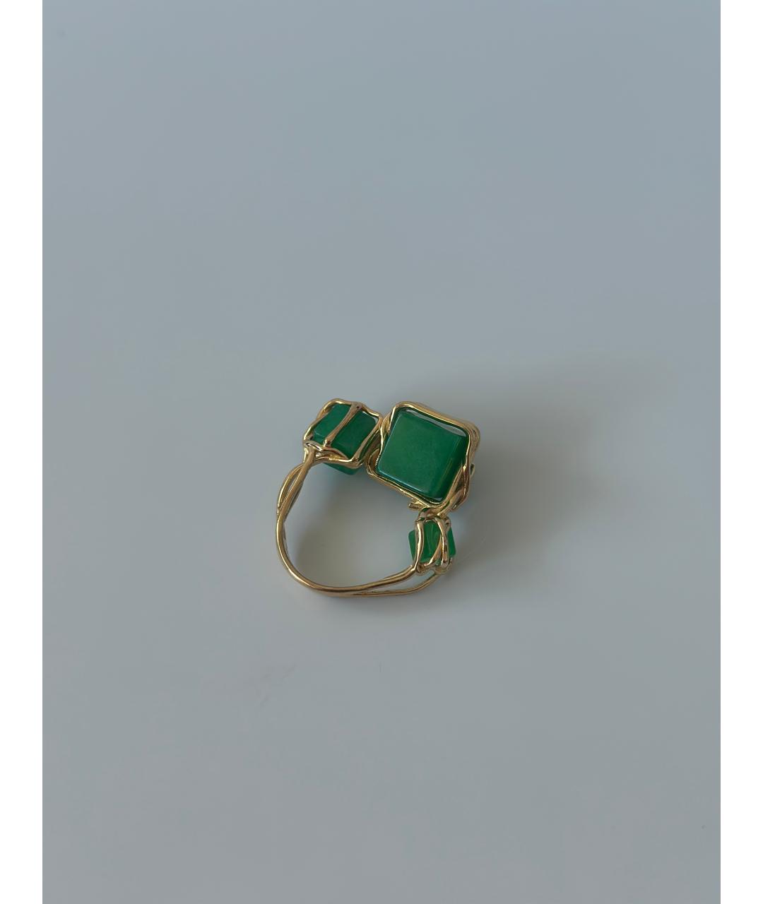 BOTTEGA VENETA Золотое серебряное кольцо, фото 2