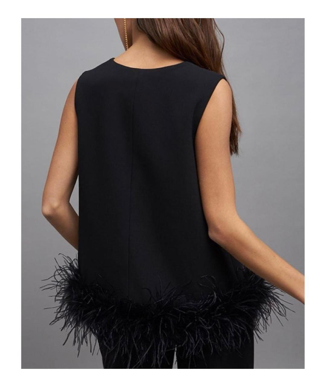 12 STOREEZ Черная блузы, фото 6