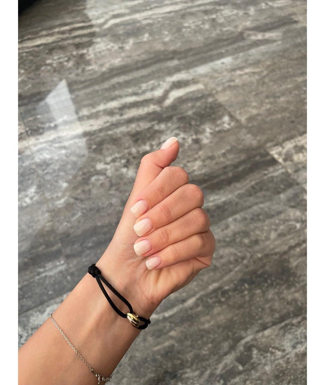 CARTIER Черный браслет из белого золота, фото 3