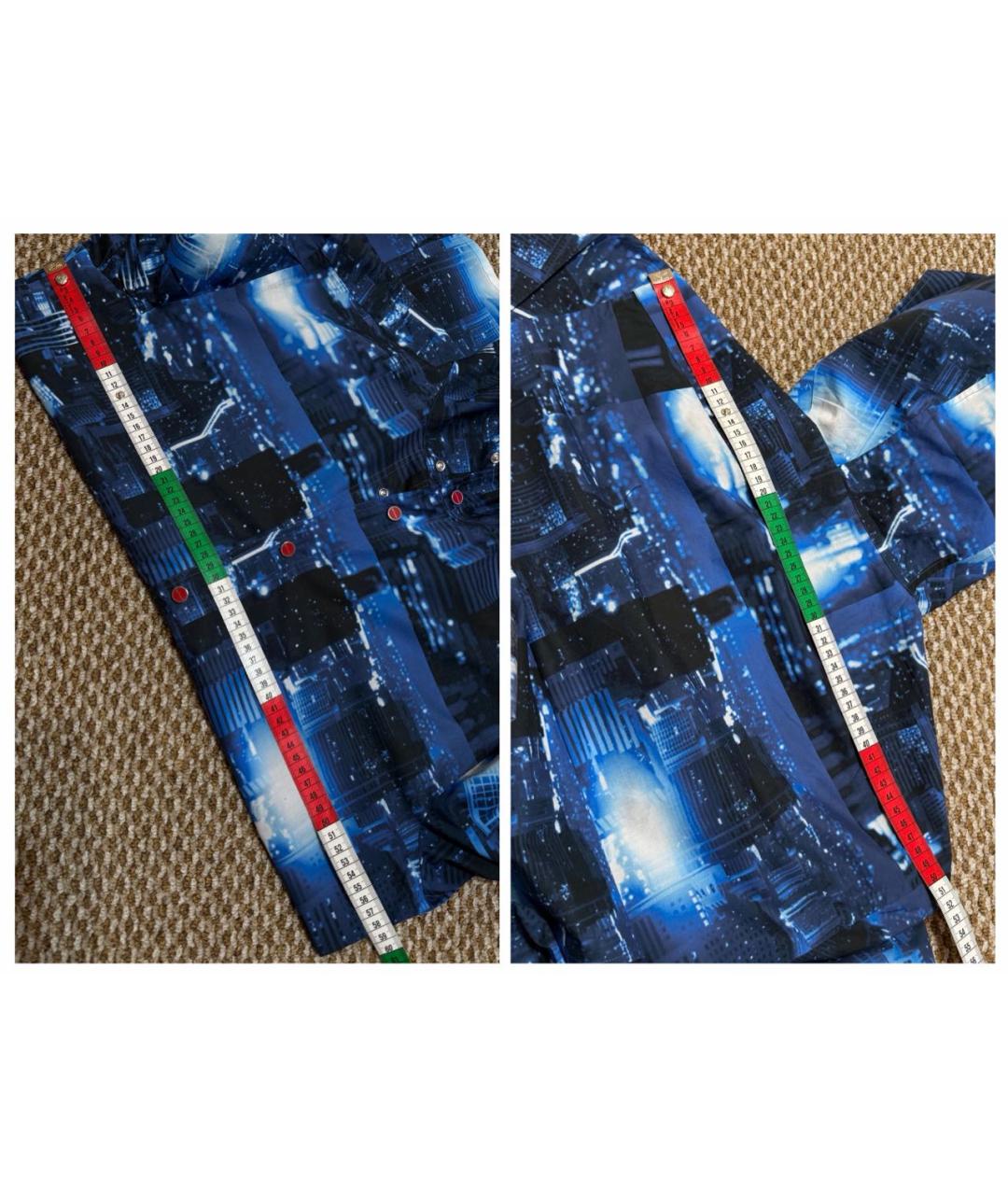 KITON Синяя хлопковая куртка, фото 8