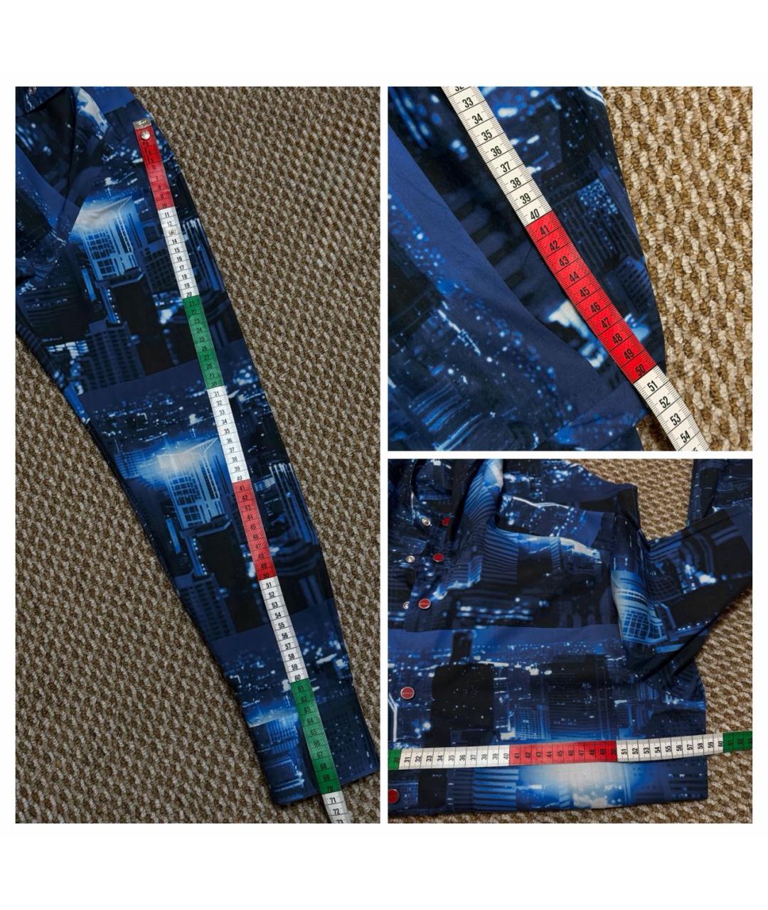 KITON Синяя хлопковая куртка, фото 7